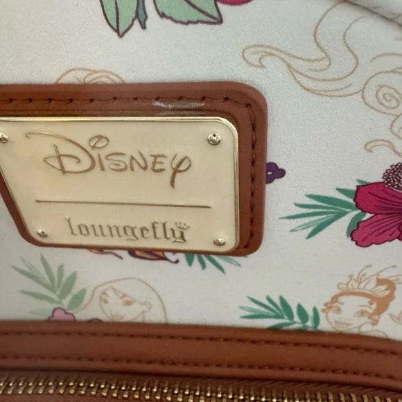 Loungefly Disney Floral Backpack - Picture 13 of 14